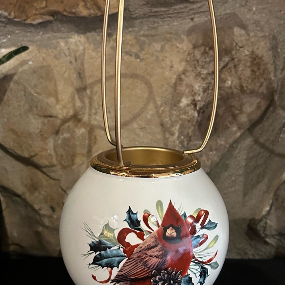 Lenox Winter Greetings Candle Lamp- NIB - Picture 4 of 5